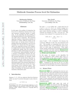 Multiscale Gaussian Process Level Set Estimation
