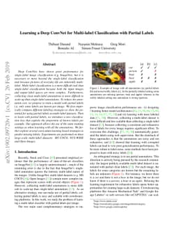 Learning a Deep ConvNet for Multi-label Classification with Partial
  Labels