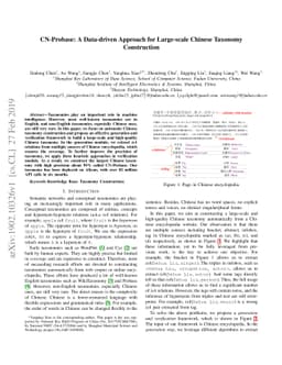 CN-Probase: A Data-driven Approach for Large-scale Chinese Taxonomy
  Construction