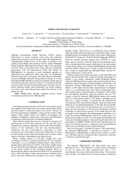 Modulated binary cliquenet