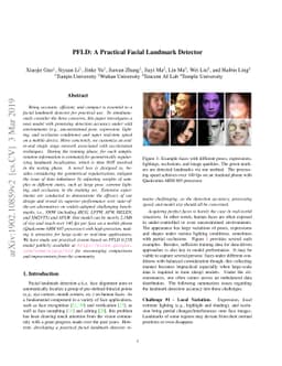 PFLD: A Practical Facial Landmark Detector