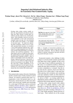 Imposing Label-Relational Inductive Bias for Extremely Fine-Grained
  Entity Typing