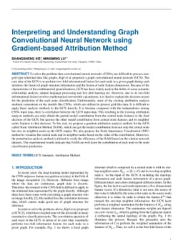 Interpreting and Understanding Graph Convolutional Neural Network using
  Gradient-based Attribution Method