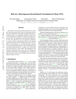 HetConv: Heterogeneous Kernel-Based Convolutions for Deep CNNs