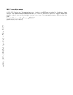 Unsupervised motion saliency map estimation based on optical flow
  inpainting