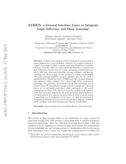LYRICS: a General Interface Layer to Integrate Logic Inference and Deep
  Learning