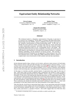 Equivariant Entity-Relationship Networks