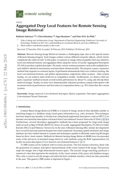Aggregated Deep Local Features for Remote Sensing Image Retrieval