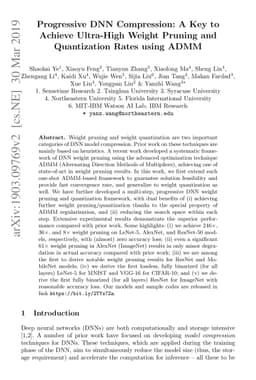 Progressive DNN Compression: A Key to Achieve Ultra-High Weight Pruning
  and Quantization Rates using ADMM
