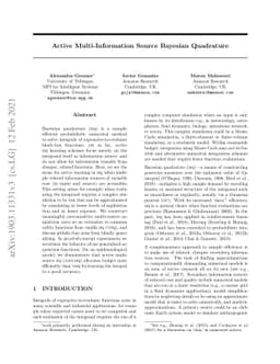 Active Multi-Information Source Bayesian Quadrature