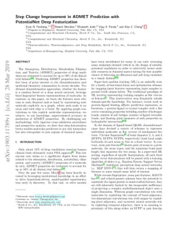 Step Change Improvement in ADMET Prediction with PotentialNet Deep
  Featurization