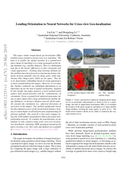 Lending Orientation to Neural Networks for Cross-view Geo-localization