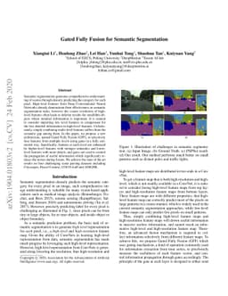 GFF: Gated Fully Fusion for Semantic Segmentation
