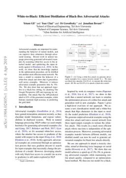 White-to-Black: Efficient Distillation of Black-Box Adversarial Attacks