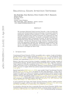 Relational Graph Attention Networks