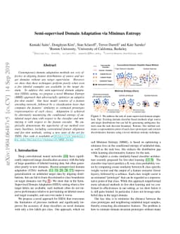 Semi-supervised Domain Adaptation via Minimax Entropy