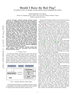 Should I Raise The Red Flag? A comprehensive survey of anomaly scoring
  methods toward mitigating false alarms