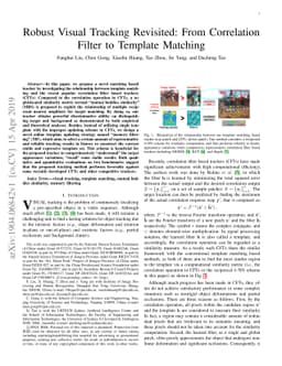 Robust Visual Tracking Revisited: From Correlation Filter to Template
  Matching