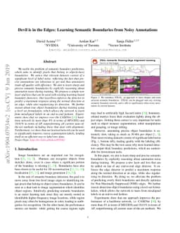 Devil is in the Edges: Learning Semantic Boundaries from Noisy
  Annotations