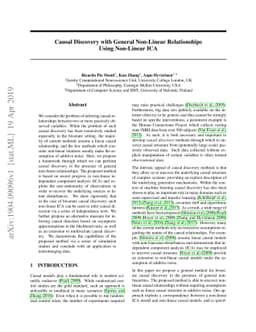 Causal Discovery with General Non-Linear Relationships Using Non-Linear
  ICA
