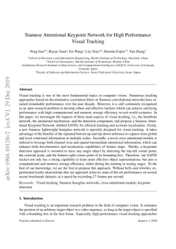 Siamese Attentional Keypoint Network for High Performance Visual
  Tracking