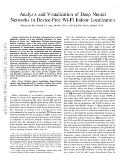Analysis and Visualization of Deep Neural Networks in Device-Free Wi-Fi
  Indoor Localization