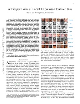 A Deeper Look at Facial Expression Dataset Bias