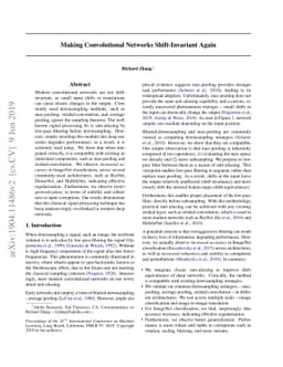 Making Convolutional Networks Shift-Invariant Again