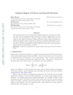 Adaptive Regret of Convex and Smooth Functions