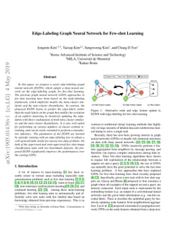 Edge-labeling Graph Neural Network for Few-shot Learning
