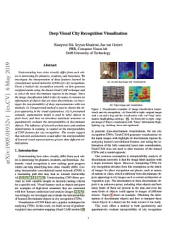 Deep Visual City Recognition Visualization