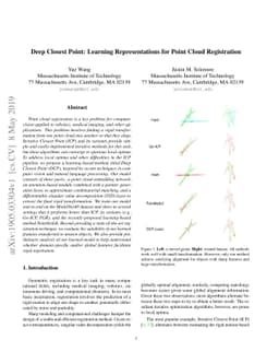 Deep Closest Point: Learning Representations for Point Cloud
  Registration