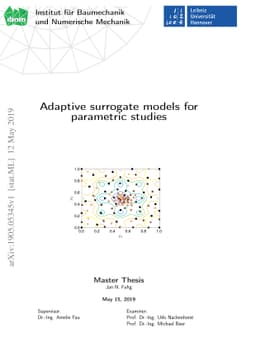 Adaptive surrogate models for parametric studies