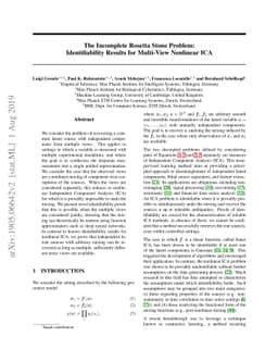 The Incomplete Rosetta Stone Problem: Identifiability Results for
  Multi-View Nonlinear ICA