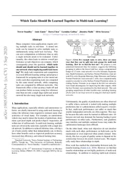 Which Tasks Should Be Learned Together in Multi-task Learning?