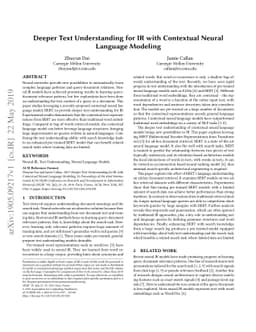 Deeper Text Understanding for IR with Contextual Neural Language
  Modeling