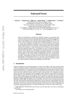 Federated Forest