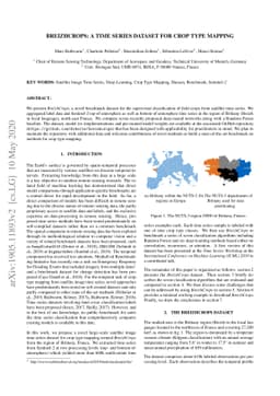 BreizhCrops: A Time Series Dataset for Crop Type Mapping