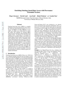 Enriching Ontology-based Data Access with Provenance (Extended Version)