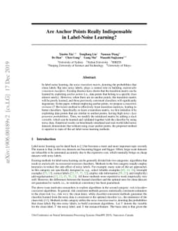 Are Anchor Points Really Indispensable in Label-Noise Learning?