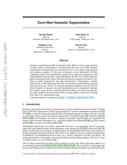 Zero-Shot Semantic Segmentation