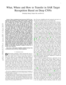 What, Where and How to Transfer in SAR Target Recognition Based on Deep
  CNNs