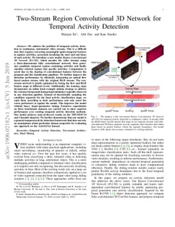 Two-Stream Region Convolutional 3D Network for Temporal Activity
  Detection
