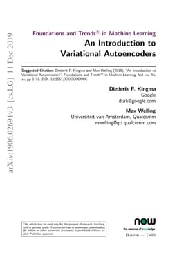 An Introduction to Variational Autoencoders