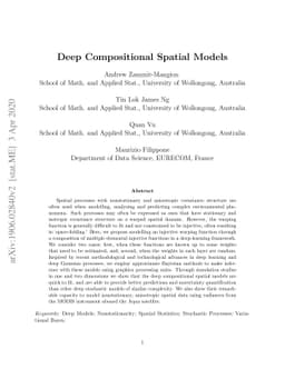 Deep Compositional Spatial Models