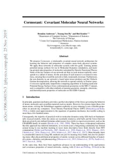 Cormorant: Covariant Molecular Neural Networks