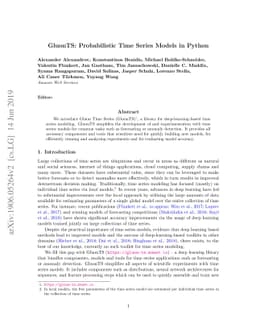 GluonTS: Probabilistic Time Series Models in Python