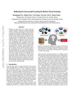 Hallucinated Adversarial Learning for Robust Visual Tracking
