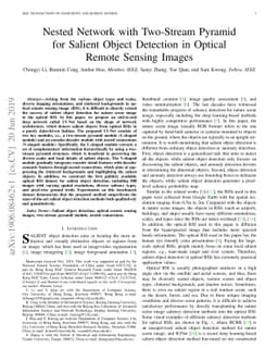 Nested Network with Two-Stream Pyramid for Salient Object Detection in
  Optical Remote Sensing Images