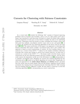 Coresets for Clustering with Fairness Constraints